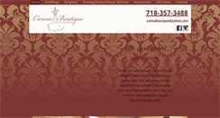 Desktop Screenshot of carina-boutique.com